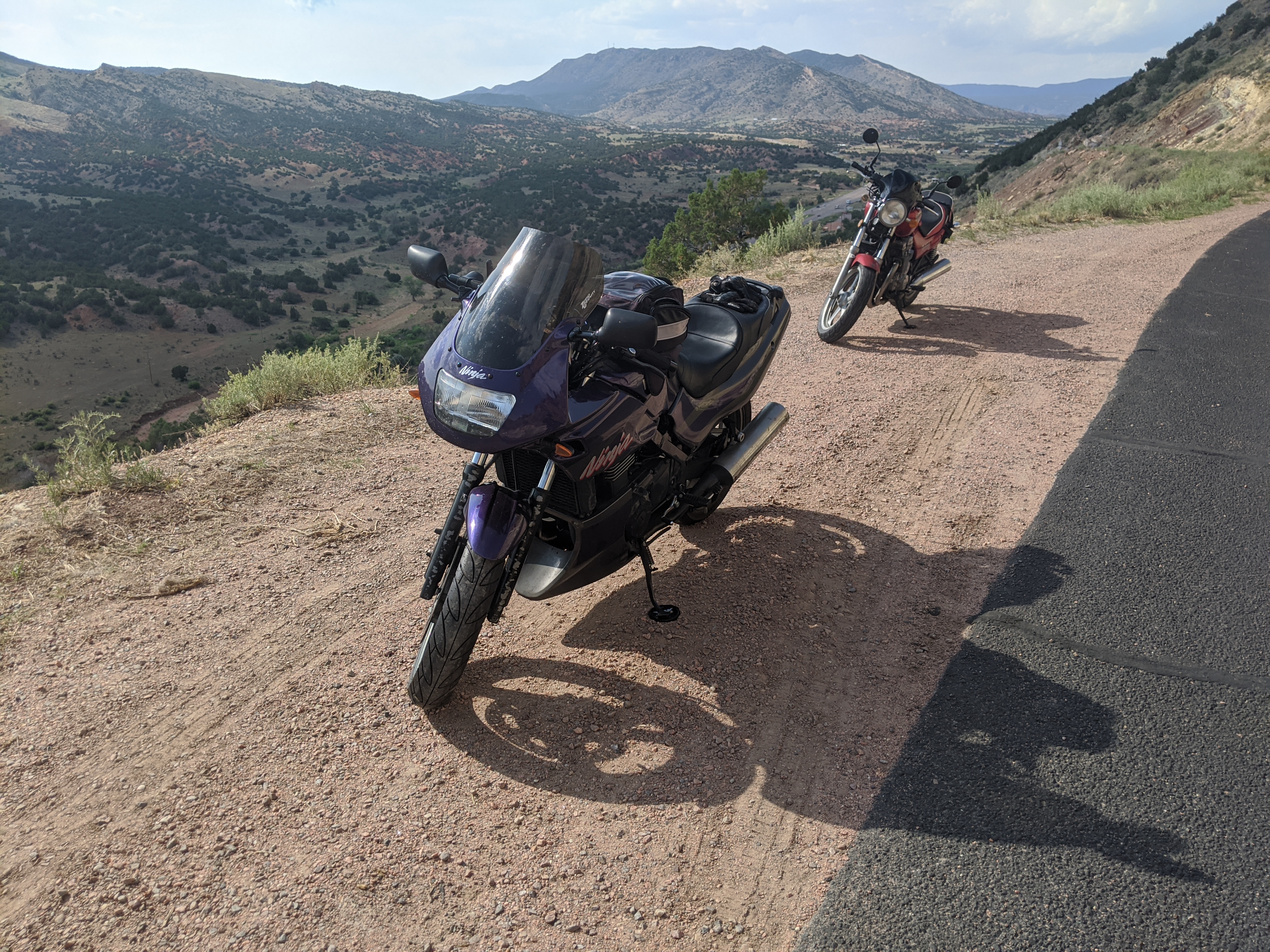 Side of Road Motorcycles